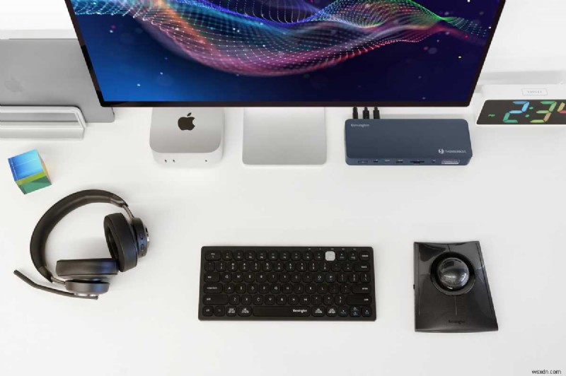 केंसिंग्टन SD5900T:Apple की वन-डिस्प्ले सीमा को दरकिनार करते हुए, 4 4K डिस्प्ले को अपने Mac से कनेक्ट करें 