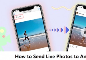 गति और ध्वनि को संरक्षित करते हुए iPhone से Android पर लाइव फ़ोटो स्थानांतरित करें 