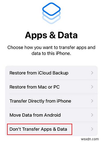 बिना Apple ID के अपना iPhone तुरंत सेट करें 