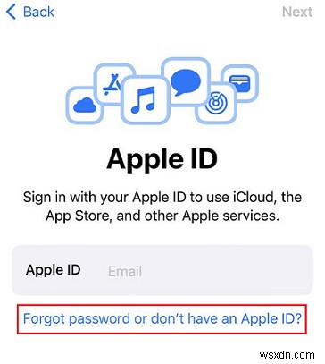 बिना Apple ID के अपना iPhone तुरंत सेट करें 