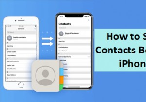 निर्बाध iPhone संपर्क स्थानांतरण:iCloud की आवश्यकता नहीं है 