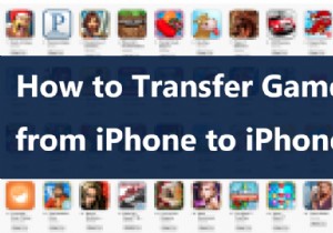 iPhone गेम्स को निर्बाध रूप से स्थानांतरित करें:उपकरणों के बीच प्रगति और डेटा को सुरक्षित रखें 