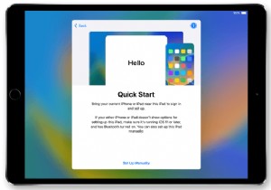 iPhone के साथ अपना नया iPad त्वरित प्रारंभ करें:2026 पूर्ण सेटअप गाइड 