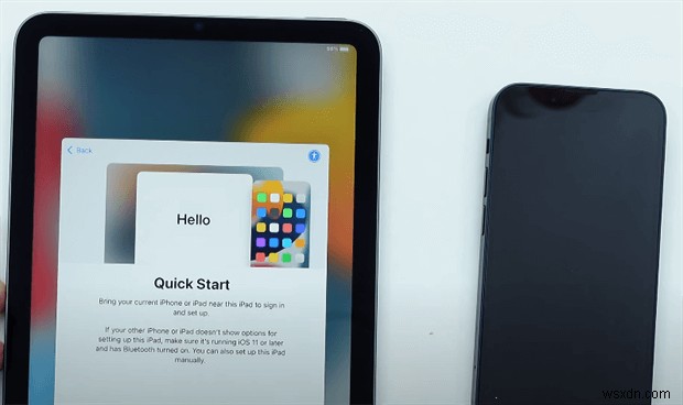 iPhone के साथ अपना नया iPad त्वरित प्रारंभ करें:2026 पूर्ण सेटअप गाइड 