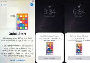 बिना त्वरित शुरुआत के iPhone डेटा को निर्बाध रूप से स्थानांतरित करें 