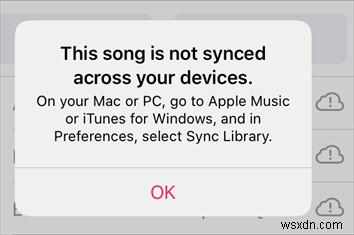 Apple Music पर  सभी डिवाइसों में गाना सिंक नहीं होने  की त्रुटि का समाधान करें - त्वरित समाधान मार्गदर्शिका 