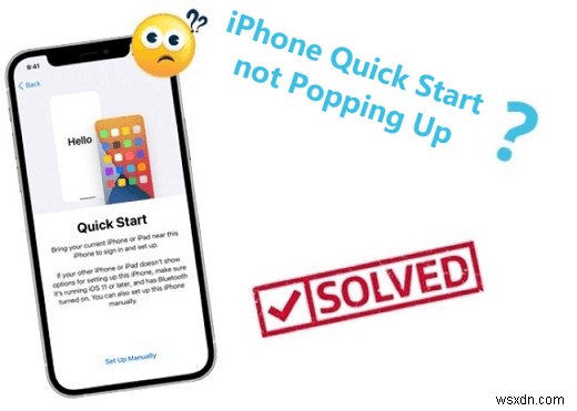 iPhone के त्वरित स्टार्ट न दिखने को ठीक करें:2026 के लिए 4 सिद्ध समाधान 