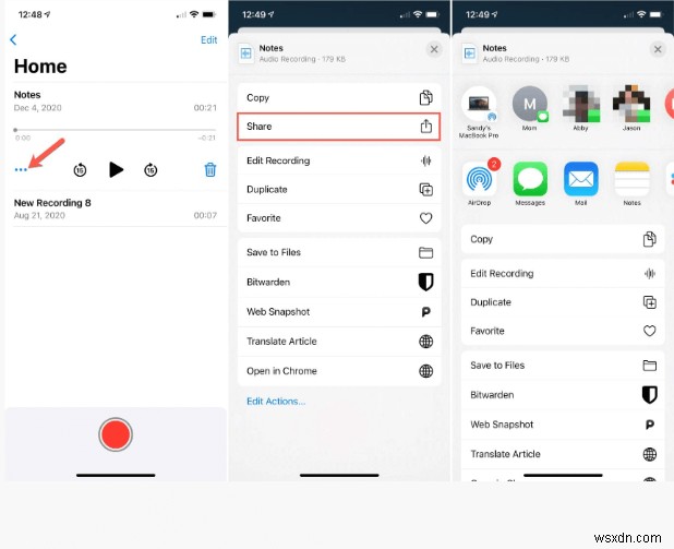 iPhones के बीच वॉयस मेमो ट्रांसफर करें:4 आसान तरीके 