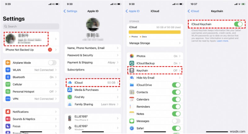 अपने नए iPhone पर सहेजे गए पासवर्ड को तुरंत पुनर्स्थापित करें - 4 सरल समाधान 