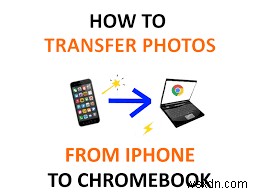 iPhone फ़ोटो को Chromebook में स्थानांतरित करें:3 विश्वसनीय तरीके 