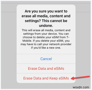 अपना eSIM रखते हुए अपना iPhone रीसेट करें:चरण-दर-चरण मार्गदर्शिका 