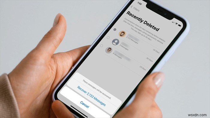 हटाए गए iPhone टेक्स्ट संदेशों को पुनर्प्राप्त करें:एक चरण-दर-चरण मार्गदर्शिका 