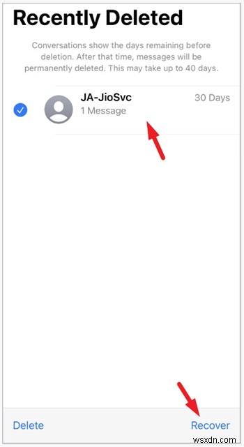 हटाए गए iPhone टेक्स्ट संदेशों को पुनर्प्राप्त करें:एक चरण-दर-चरण मार्गदर्शिका 