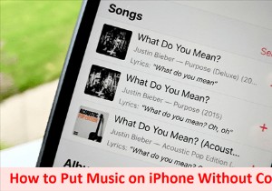 कंप्यूटर के बिना अपने iPhone में संगीत स्थानांतरित करें - 2 विश्वसनीय तरीके 
