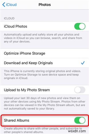 iPhone द्वारा साझा किए गए एल्बम के दिखाई न देने की समस्या को ठीक करें:6 त्वरित समाधान 