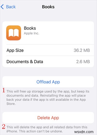iPhone सभी फ़ाइलों को हटाने के बाद पूर्ण संग्रहण की रिपोर्ट करता है - त्वरित सुधार 