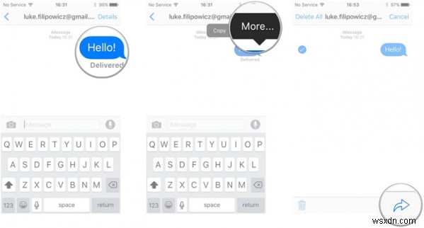 अपने iPhone टेक्स्ट संदेशों को सहेजें:वार्तालापों को संग्रहीत करने के 5 सिद्ध तरीके 