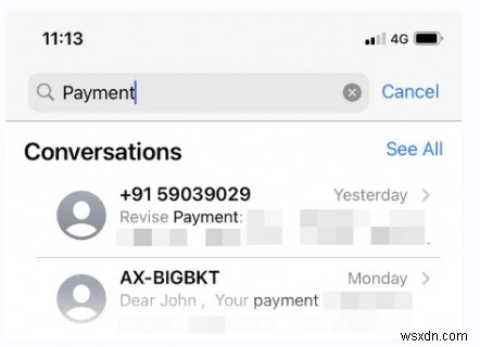 संग्रहीत iPhone टेक्स्ट को शीघ्रता से ढूंढें—स्क्रॉल करने की आवश्यकता नहीं 
