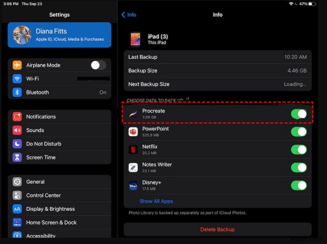 Procreate फ़ाइलों को नए iPad में स्थानांतरित करें:4 सरल, विश्वसनीय तरीके 