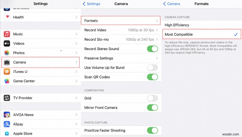 Mac पर iPhone फ़ोटो आयात करते समय अज्ञात फ़ाइल स्वरूप त्रुटियों को ठीक करें 