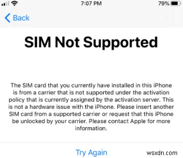 iPhone पर  सिम समर्थित नहीं  का समाधान:त्वरित सक्रियण समाधान 