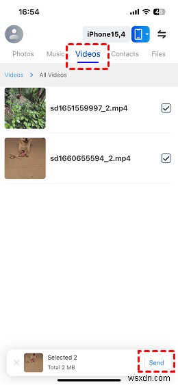 एयरड्रॉप वीडियो गायब है? iPhone 6 पर अपना MP4 ढूंढें 