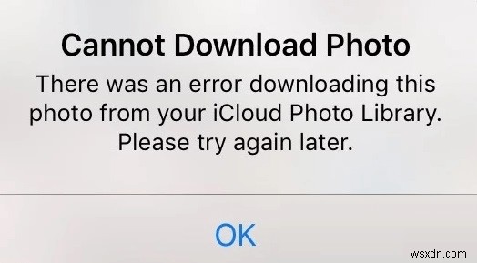 समाधान:iCloud फोटो डाउनलोड त्रुटियों को तुरंत ठीक करें 