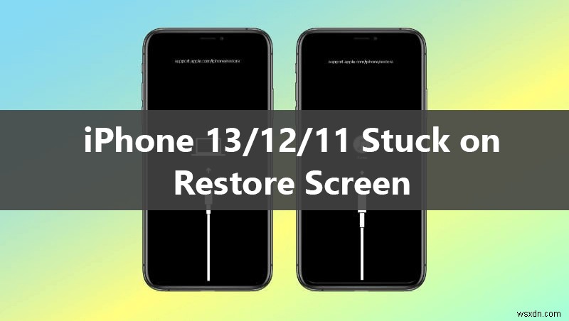 iPhone पुनर्स्थापित स्क्रीन पर अटक गया? आपके डिवाइस को फिर से काम करने के लिए त्वरित समाधान 