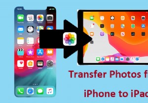 अपने iPhone से अपने iPad में आसानी से फ़ोटो स्थानांतरित करें:एक सरल चरण-दर-चरण मार्गदर्शिका 