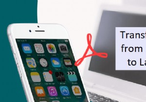 iPhone से Windows लैपटॉप में PDF स्थानांतरित करें - एक 2024 चरण-दर-चरण मार्गदर्शिका 