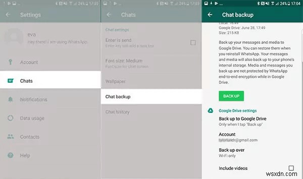 iPhone और Android पर WhatsApp फ़ोटो और वीडियो का बैकअप लें - चरण-दर-चरण मार्गदर्शिका 