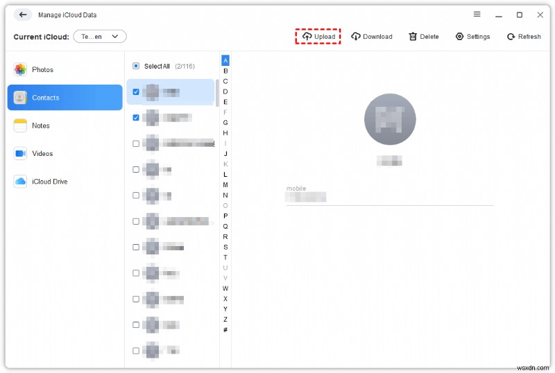 iCloud खातों के बीच संपर्क स्थानांतरित करें - 3 सिद्ध तरीके 