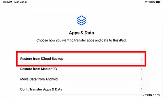 iCloud या iTunes बैकअप से अपना iPad पुनर्स्थापित करें - चरण-दर-चरण मार्गदर्शिका 