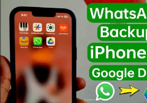 अपने iPhone से Google Drive में WhatsApp का सुरक्षित बैकअप कैसे लें 