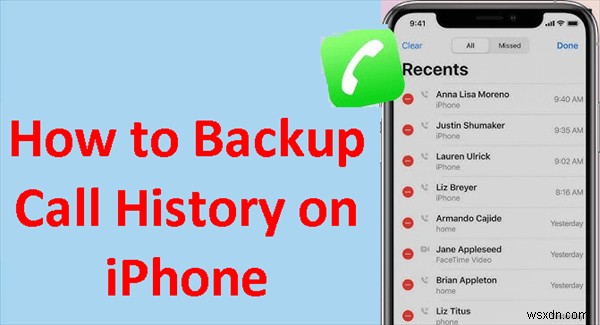 चरण-दर-चरण मार्गदर्शिका:अपने iPhone कॉल इतिहास का सुरक्षित रूप से बैकअप लें 