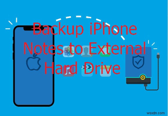 बाहरी हार्ड ड्राइव में iPhone नोट्स का सुरक्षित बैकअप कैसे लें (पीसी और मैक गाइड) 
