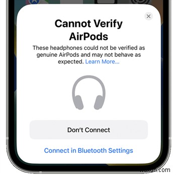 iOS 16/17/18 पर  एयरपॉड्स को सत्यापित नहीं कर सकता  अलर्ट को कैसे ठीक करें 