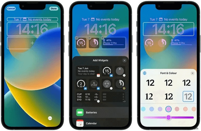 मास्टर iOS 16 लॉक स्क्रीन:आपके iPhone को अनुकूलित करने के लिए एक संपूर्ण मार्गदर्शिका 