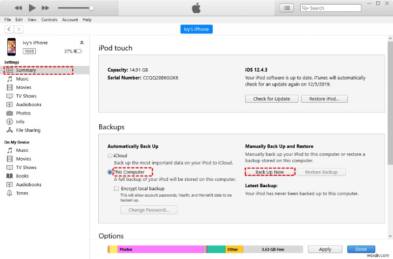 iPhone और iPad पर iMessages का सुरक्षित रूप से बैकअप लें और पुनर्स्थापित करें - चरण-दर-चरण मार्गदर्शिका 