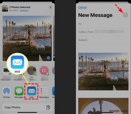 ईमेल के माध्यम से अपने iPhone से तस्वीरें भेजें:3 सरल तरीके 