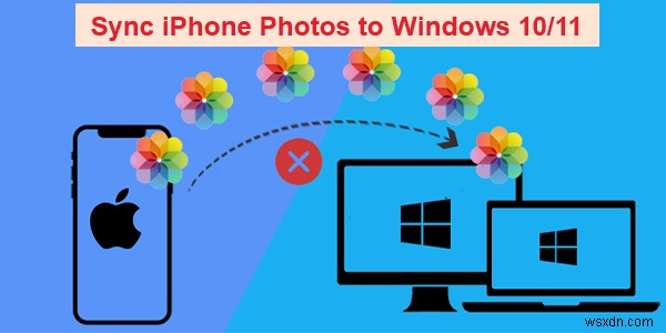 सरल iPhone फ़ोटो सिंकिंग:Windows 10/11 के लिए 4 सरल तरीके 