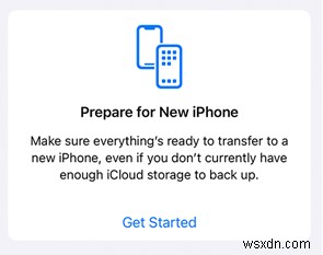 iPhone ऐप्स को एक नए डिवाइस-ब्लूटूथ, iCloud और क्विक स्टार्ट में स्थानांतरित करें 