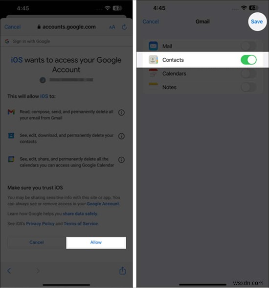 Gmail संपर्कों को अपने iPhone 15, 14, 13, और 12 से सिंक करें:3 सिद्ध तरीके 