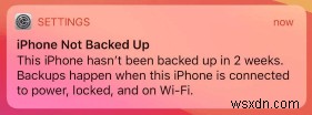  iPhone का 2 सप्ताह में बैकअप नहीं होगा  अधिसूचना का समाधान करें—सरल चरण और बैकअप समाधान 