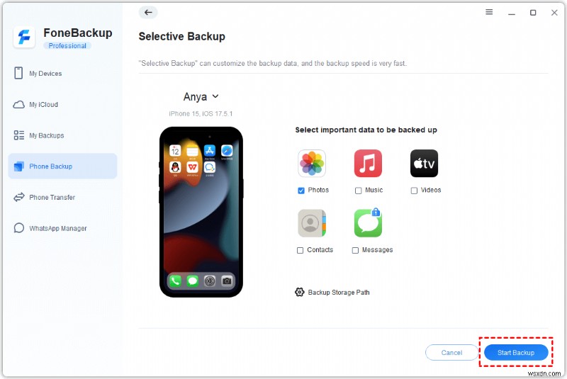 आसानी से अपने iPhone फ़ोटो और मीडिया का WD माई क्लाउड ड्राइव पर बैकअप लें 