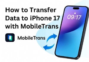 अपना डेटा आसानी से iPhone 17 में स्थानांतरित करें:एक संपूर्ण चरण-दर-चरण मार्गदर्शिका 