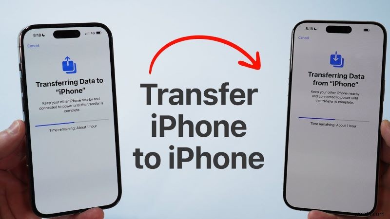 अपने iPhone डेटा को नए iPhone 17 में निर्बाध रूप से स्थानांतरित करें 