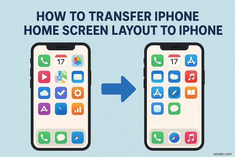 अपने iPhone होम स्क्रीन लेआउट को आसानी से स्थानांतरित करें:4 सिद्ध तरीके 
