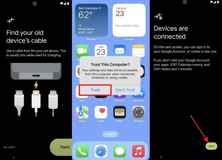 iPhone से Android में निर्बाध फ़ाइल स्थानांतरण:चरण-दर-चरण मार्गदर्शिका 
