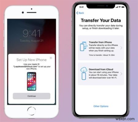 नए iPhone पर स्विच करते समय अपना सारा डेटा निर्बाध रूप से स्थानांतरित करें 